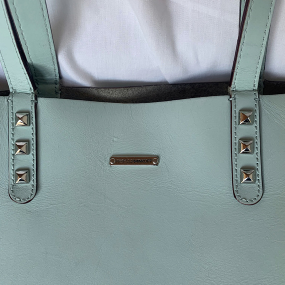 Rebecca Minkoff Handbags - Rebecca Minkoff Seafoam Green Leather Tote